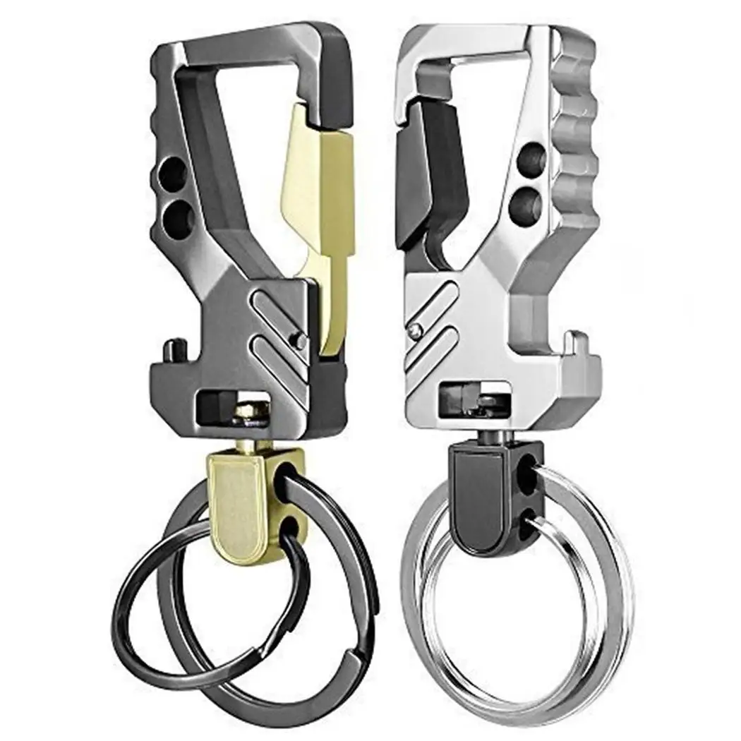 Men Stainless Steel Metal Multi-function Car Black Gray Keychain Casual Opener | Украшения и аксессуары