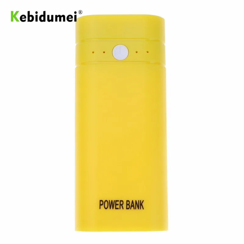 Kebidumei 2x18650 батарея коробка DIY корпус зарядное устройство держатель USB банк питания