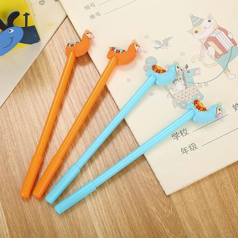 Мультфильм Цвет верблюжья серия гелевых ручек Сделай Сам офисные канцелярские