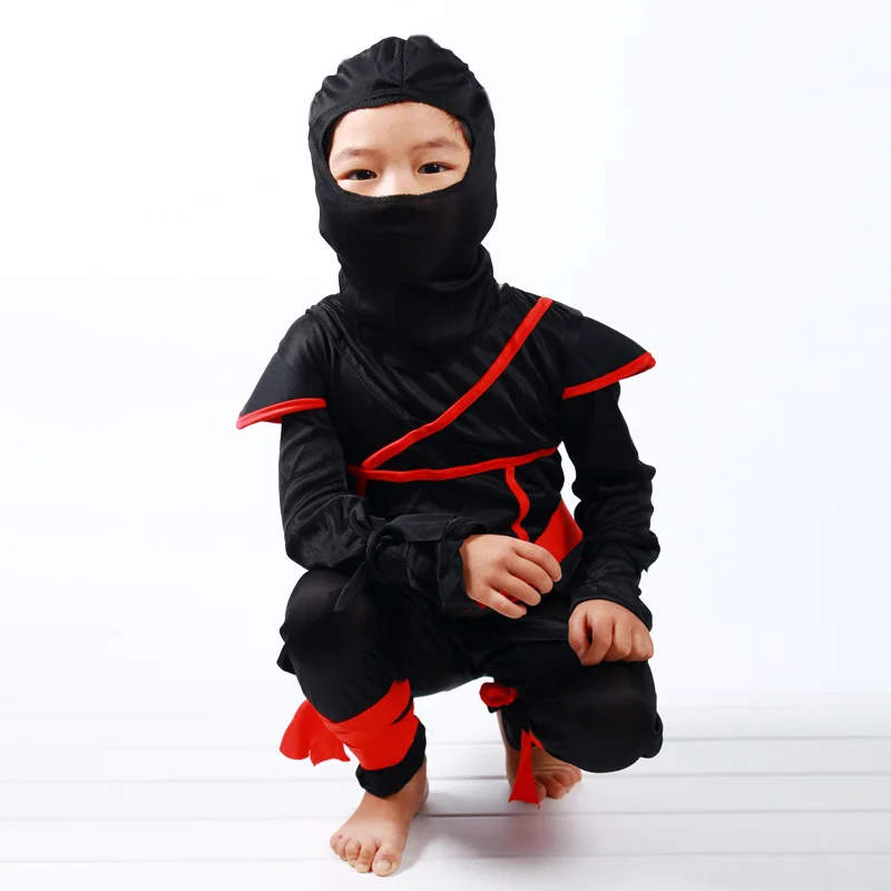 Маскарадный костюм для мальчиков из аниме ниндзя убийца японский самурайский - Фото №1