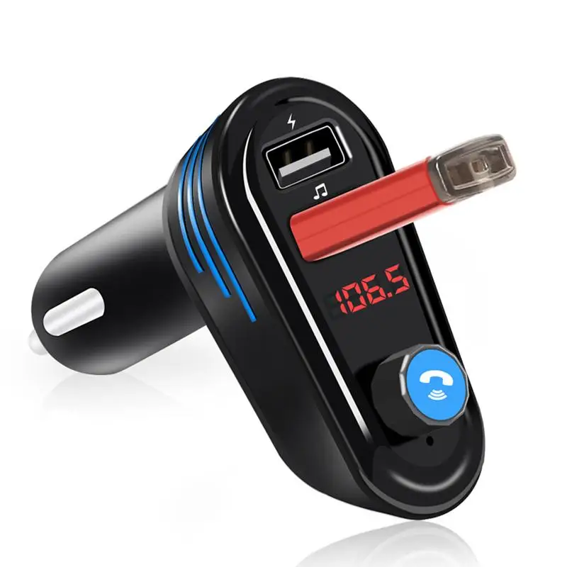 Wireless Bluetooth Handsfree Car Charger FM Transmitter MP3 Player Radio Adapter Dual USB Kit with U-Disk Port | Автомобили и