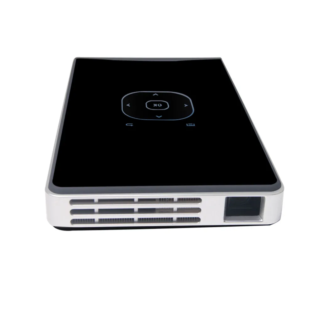CLAITE DLP100WM DLP мини-проектор светодиодный проектор 2000 лм Android 4 поддержка 1080P 10-100