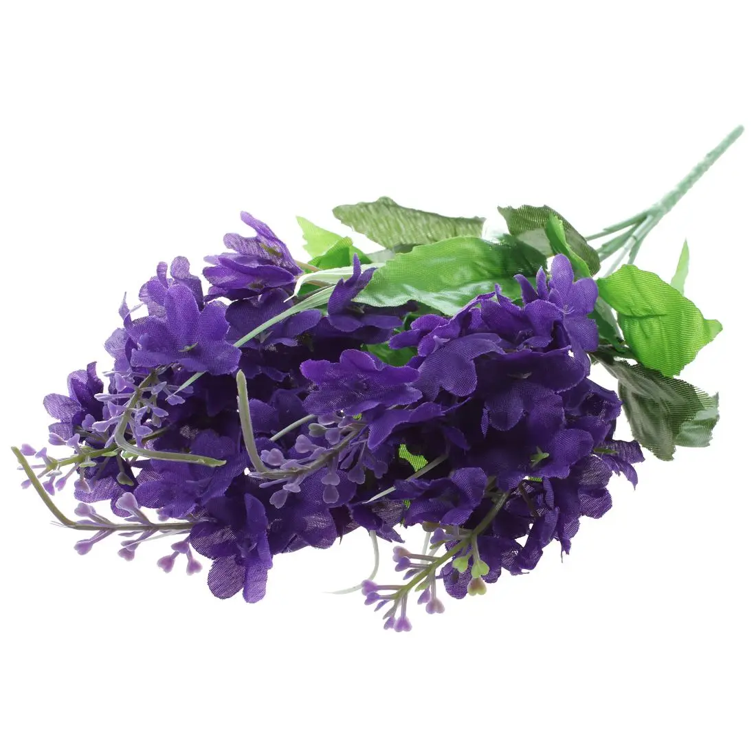JEYL Silk cloth 5 Heads Artificial Flowers Handmade Wedding Decoration Wall Mounted Decorative Flowers(dark purple) Total leng | Дом и сад