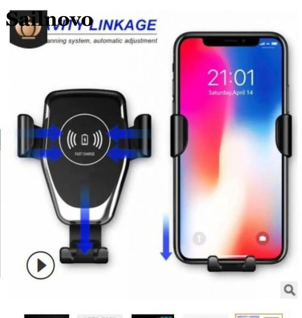10 Вт Беспроводное зарядное устройство для IPhone X/XS Max XR 8Plus быстрая Qi Беспроводная