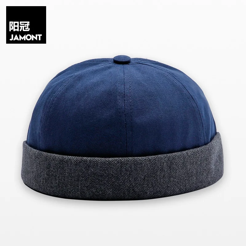 Новинка Круглая Шапка в китайском стиле унисекс Snapback парные шапки с отворотами