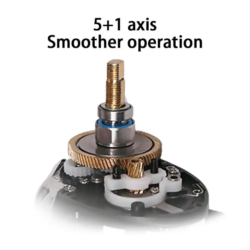 7 3: 1 высокоскоростная спиннинговая катушка для морской воды камуфляжная