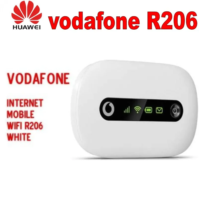 Vodafone R206 3G Мобильный Wi-Fi Hotspot 3g портативный маршрутизатор huawei мобильный |
