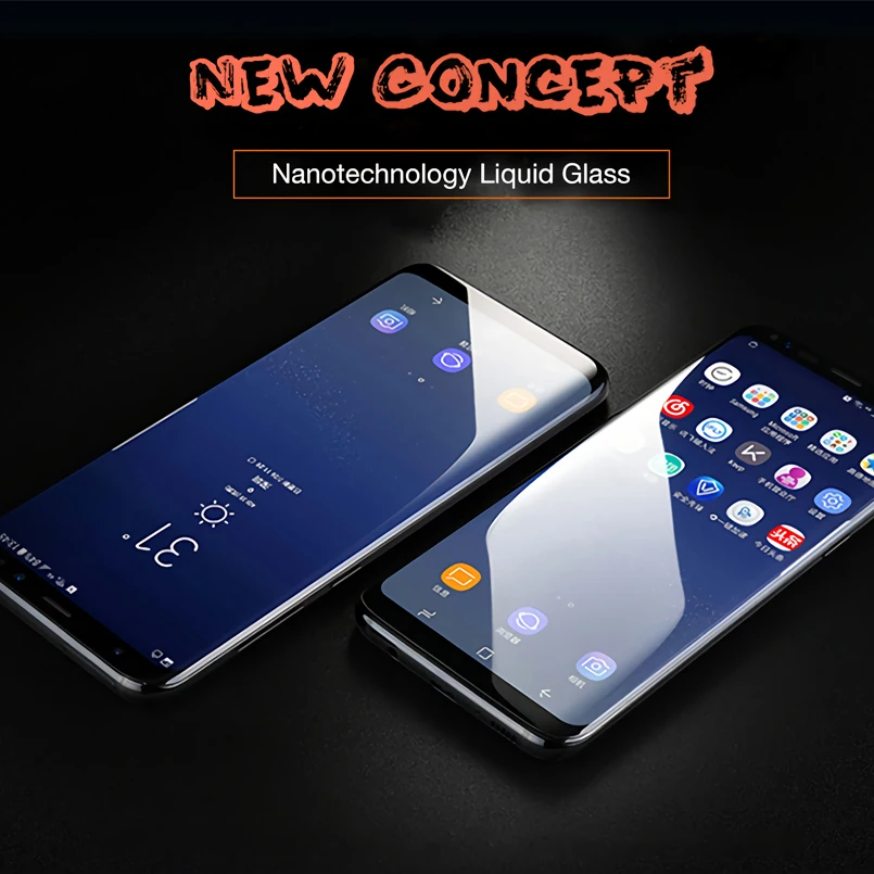 Полное покрытие мягкая Гидрогелевая пленка для Samsung Galaxy S8 S9 Note 8 9 Защита экрана Plus
