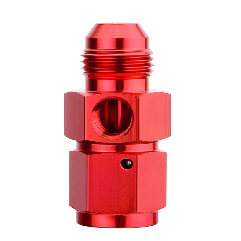 SPEEDWOW Красный Мужской и Женский двойной 1/8 &quotNPT алюминиевый сплав Датчик боковой