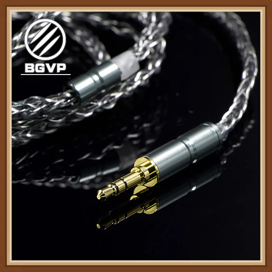 Гибридный кабель для наушников BGVP 6N 400 Core 2 5 мм 3 DIY Кабель Aficionados MMCX сменный Hi Fi