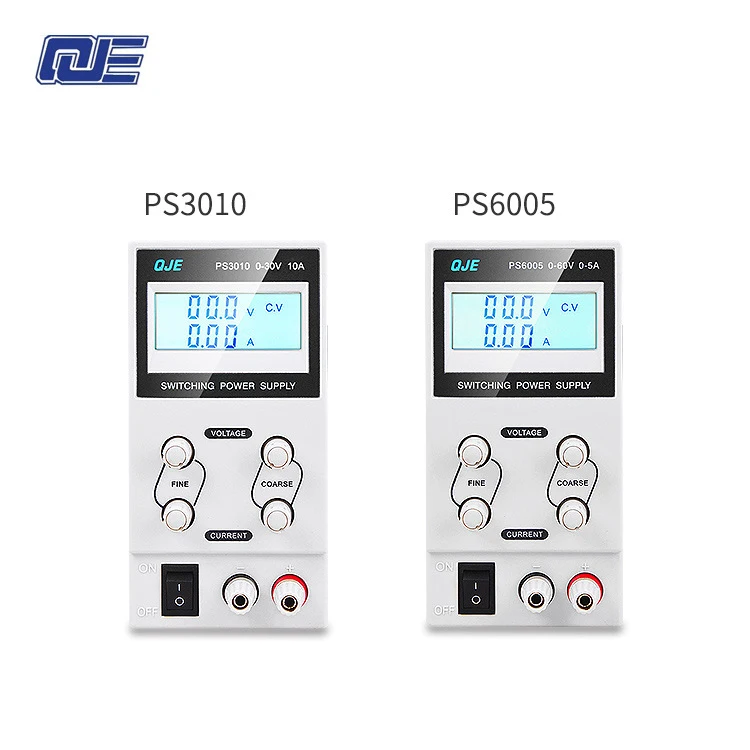 QJE PS3003/PS3005/PS6005/PS3010 Профессиональный ЖК цифровой Регулируемый источник питания