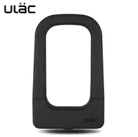 ulac silicone u shaped lock universal mountain bike motorcycle anti theft strong durable aluminum anti collision top quality