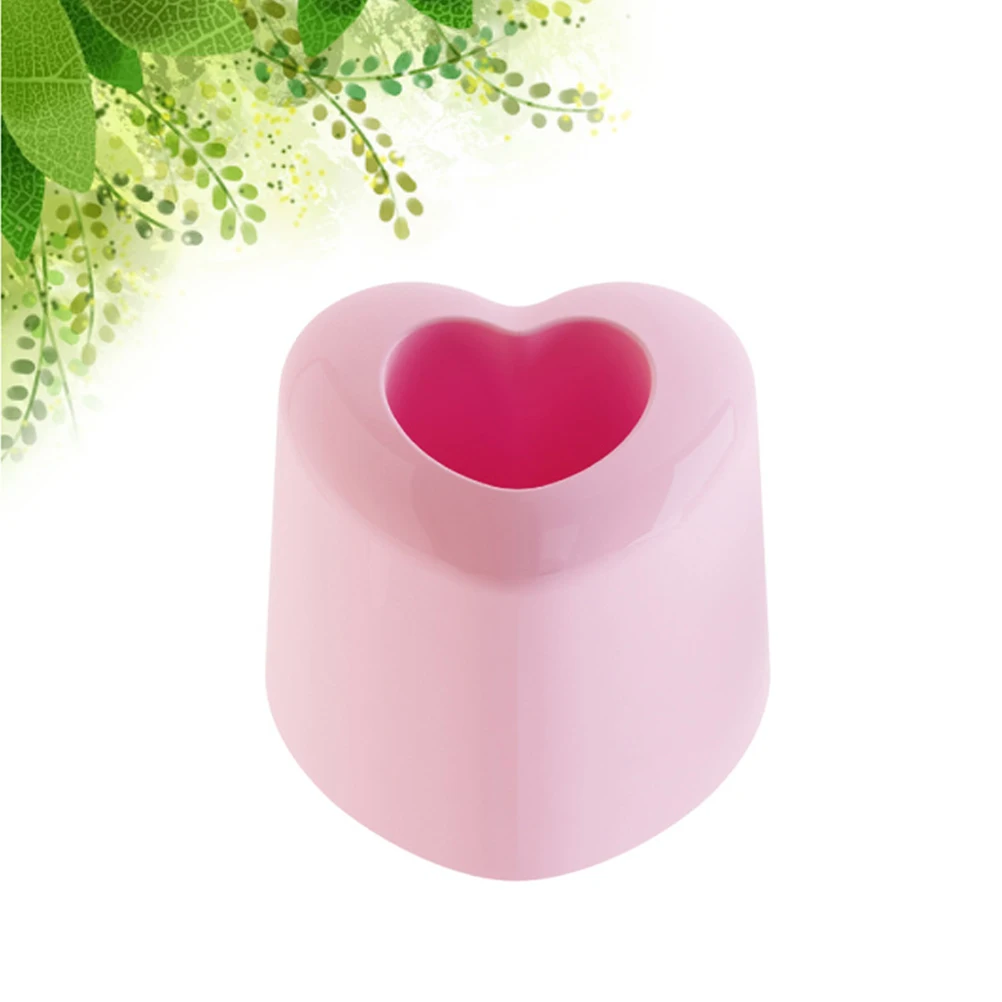 1 пара Настольный держатель в форме сердца для зубной щетки Многофункциональная