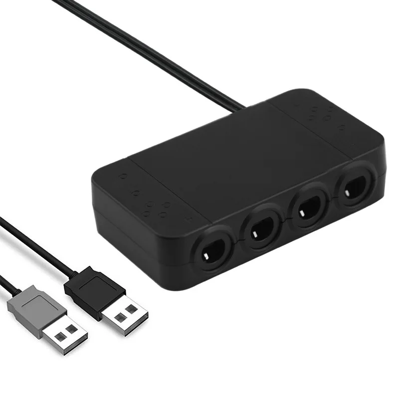4 порта Gc для переключения W ii U Pc Gamecube контроллер адаптер с турбо и режим домашней