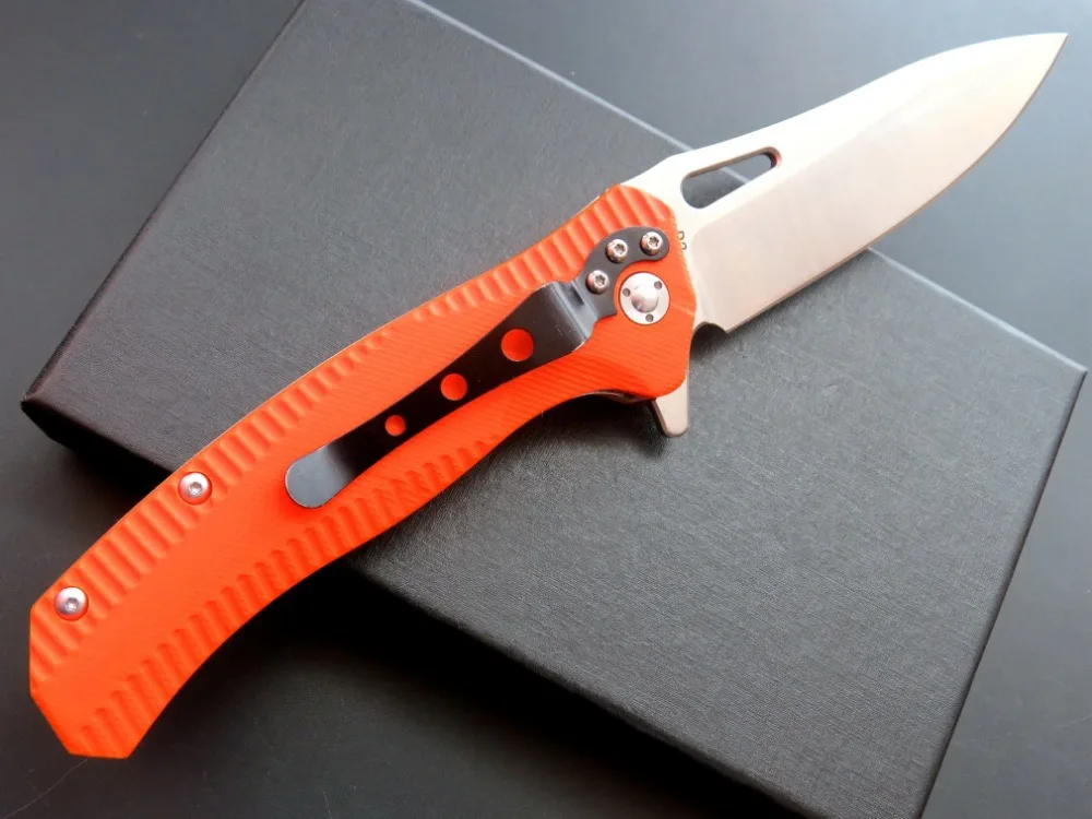 New folding pocket knife D2 steel + G10 handle hot outdoor survival camping hunting EDC hand tools tactical | Инструменты