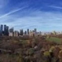 360 градусов вид города Центральный парк Манхэттен Нью Йорк город штата США 2009
