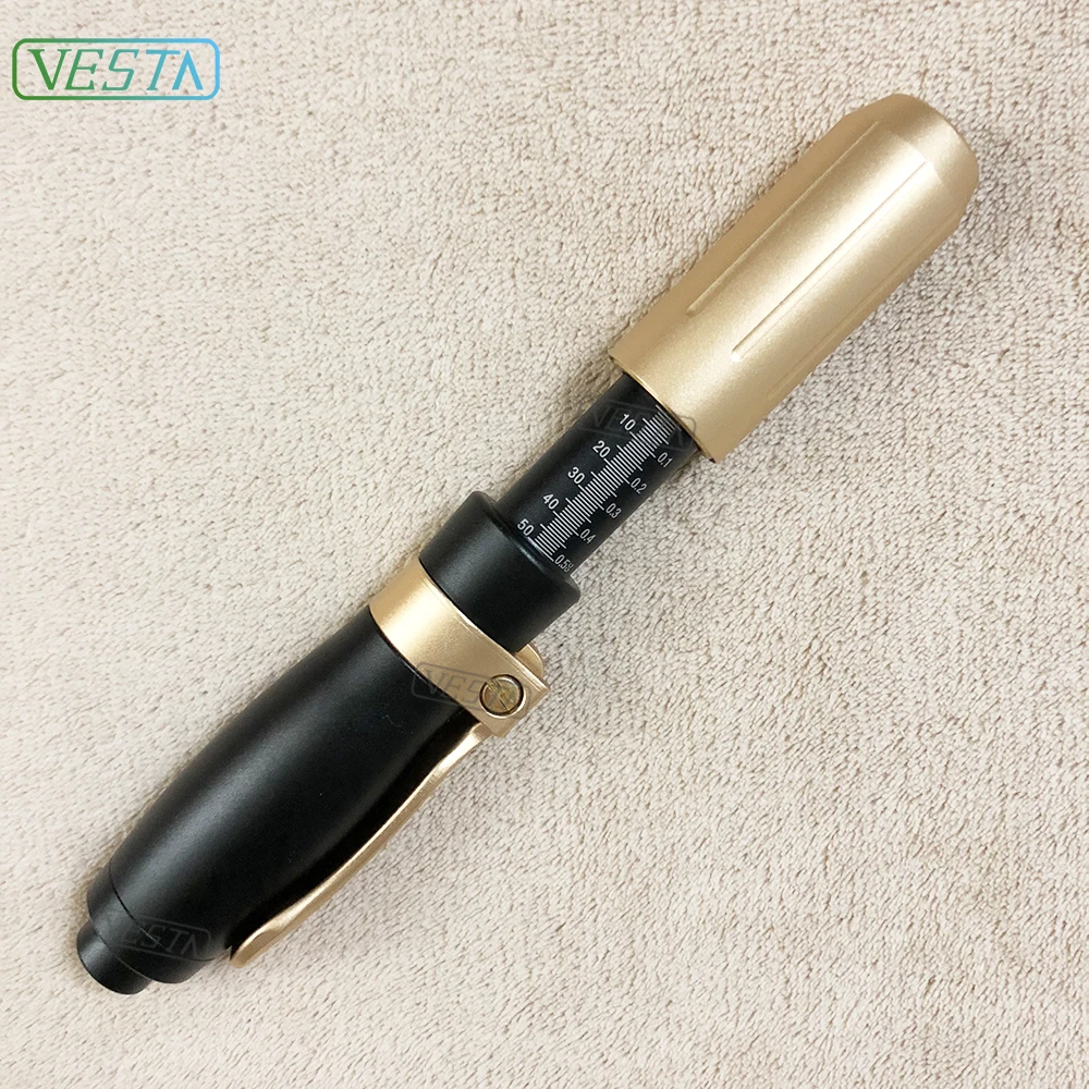 2019 Vesta 0 3 мл Черное золото гиалурон Ручка иглы воздуха давление инжектор