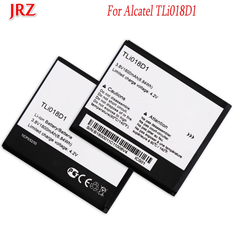 Аккумулятор TLi018D1 для Alcatel One Touch Pop D5 Dual 5038x OT5038X 3 5015D OT 5016 аккумулятор 1800