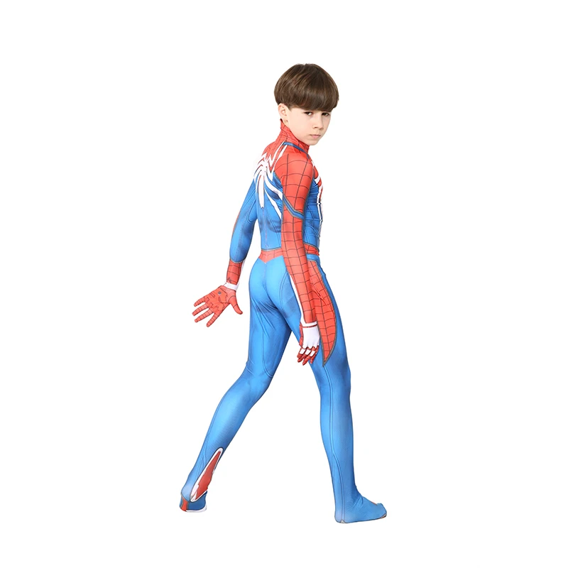 Дети Marvel Comic Fantasy Superhero Классическая Ps4 Insomniac игры Spider boy карнавал вечерние Zentai