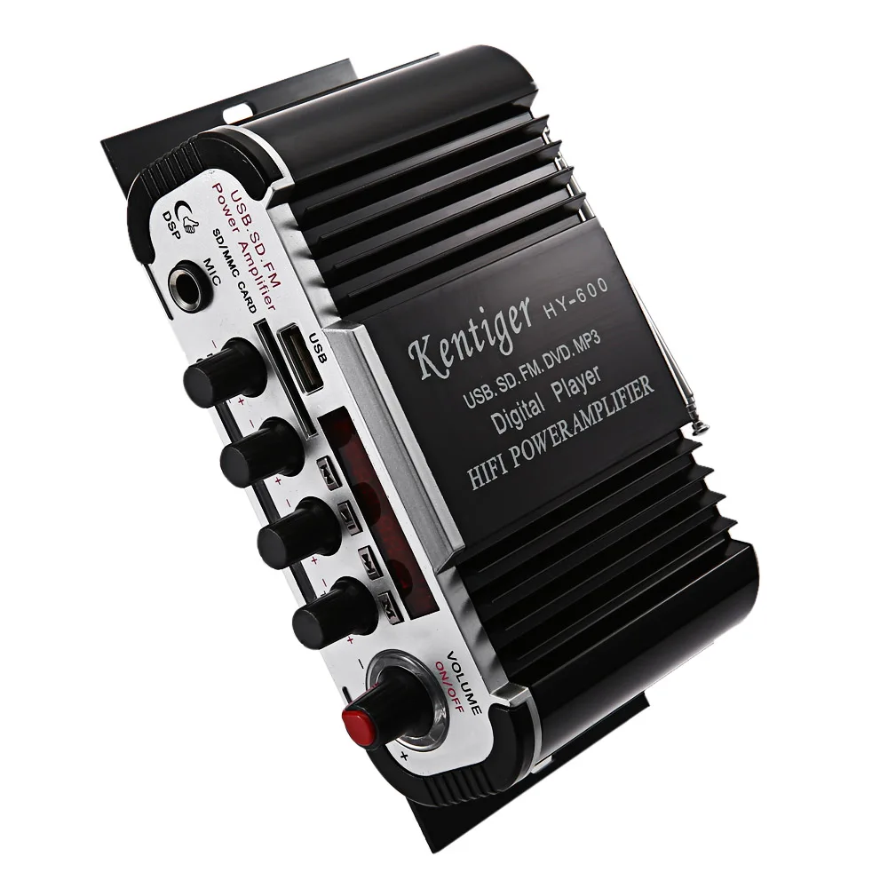 Kentiger HY 600 IR Управление FM MP3 USB воспроизведения цифровой аудио усилитель fm радио с