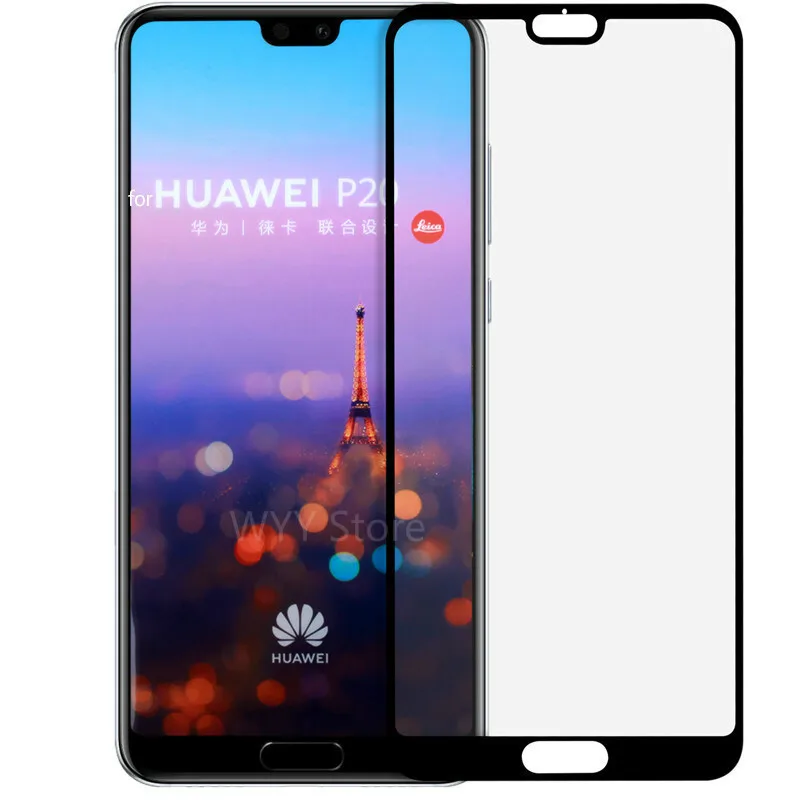 9H закаленное стекло для Huawei P20 Lite P20Pro P10 Plus полное покрытие Защита экрана pro