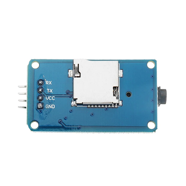 LEORY YX6300 UART TTL модуль последовательного управления MP3 плеером Поддержка карты Micro
