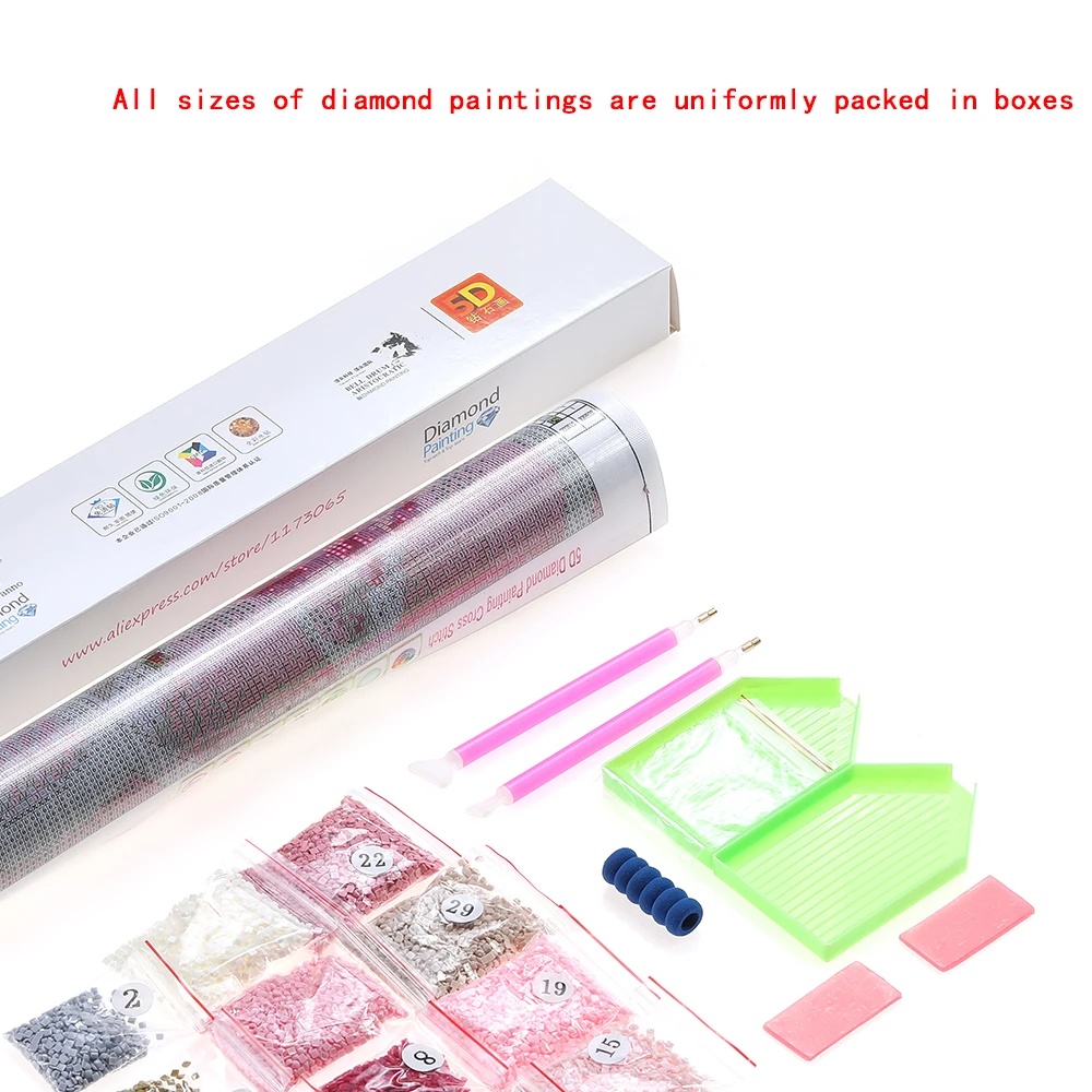 

DIY diamond embroidery flower full square rhinestone mosaic 5D diamond painting cross stitch home decoration craft gift