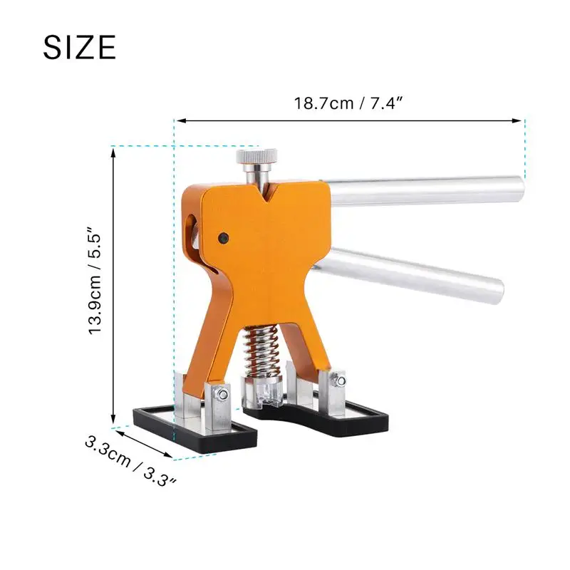 

Dent Lifter Paintless Dent Repair Tools Set With 10 Glue Tabs Auto Body Dent Removal tools Car Dent Removal Tool Kit