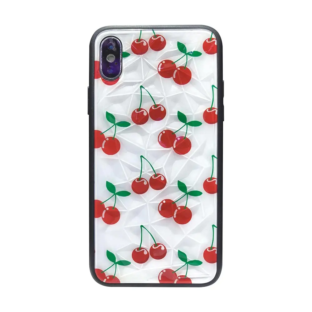 Чехол для телефона KISSCASE Diamond iPhone X XS MAX XR 7 8 Plus блестящий чехол с фруктовым узором 6 6S