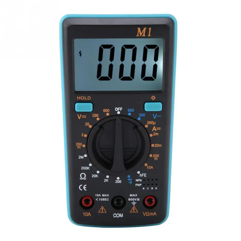 ANENG M1DC/AC Цифровой мультиметр напряжения сопротивления тока цифровой тестер
