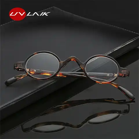 UVLAIK Ретро небольшие очки для чтения мужские и женские модные маленькие круглые очки для чтения высокое качество по рецепту очки
