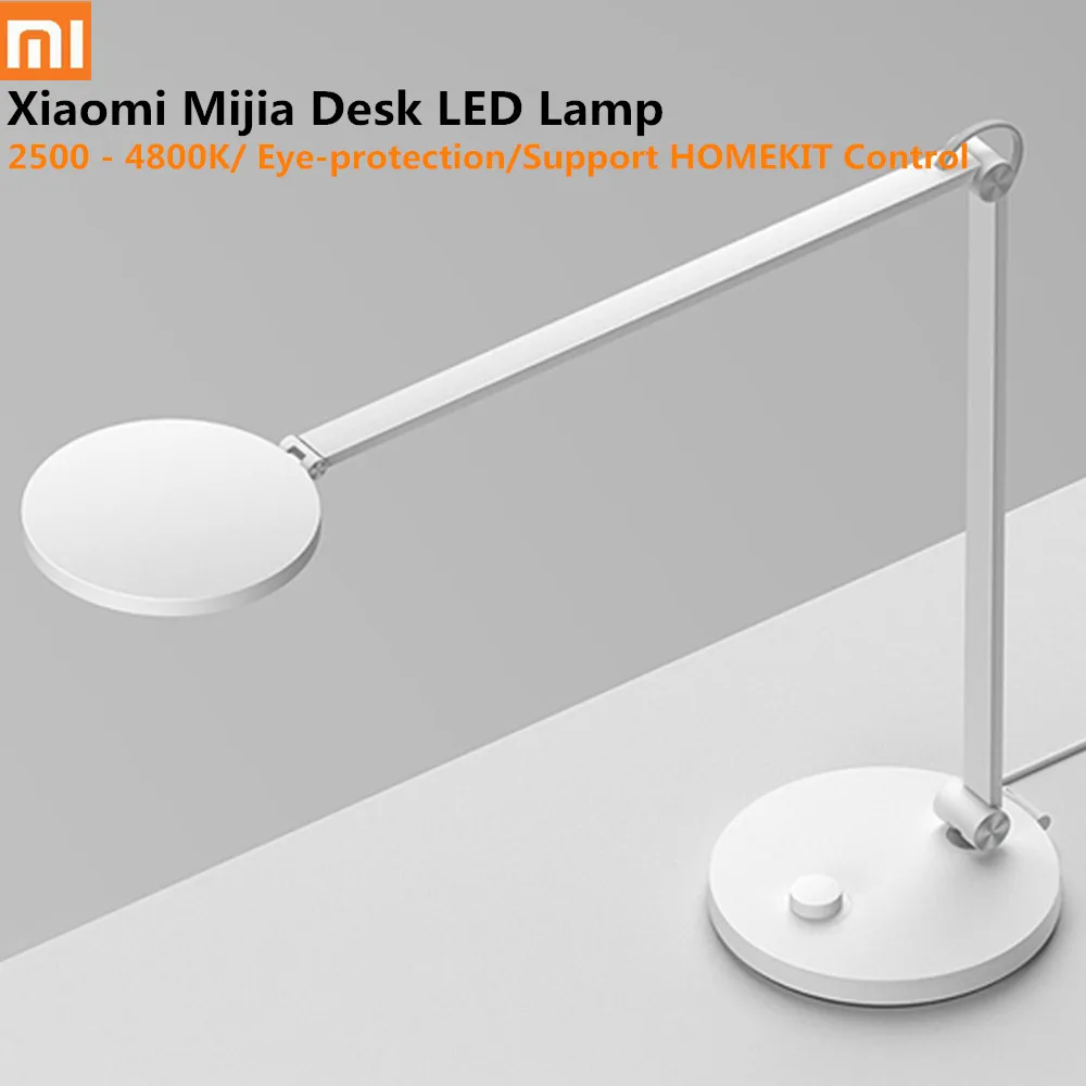 Original Xiaomi Mijia Desk LED Lamp 2500 - 4800K Ra90 Light WiFi Bluetooth Eye-protect Support HOMEKIT Smart Control | Электроника
