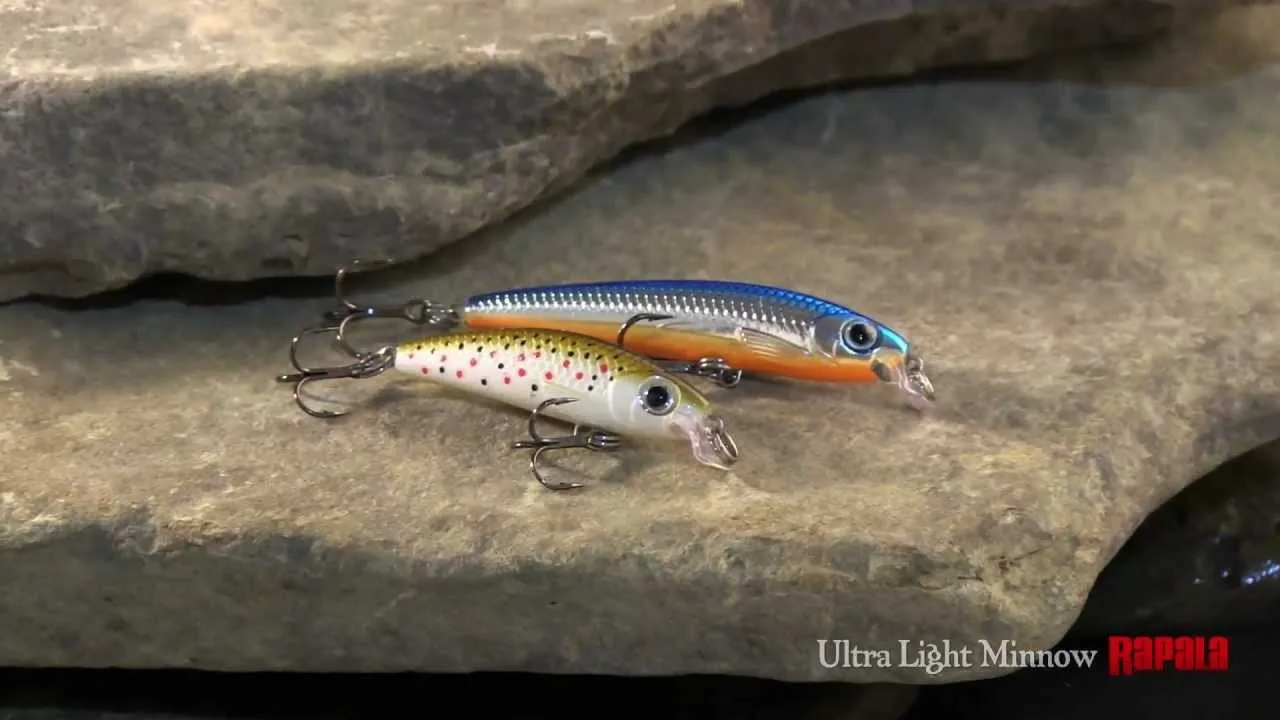 Оригинальная ульсветильник рыболовная приманка Rapala Ulm06 в форме гольяна 6 см/4 г