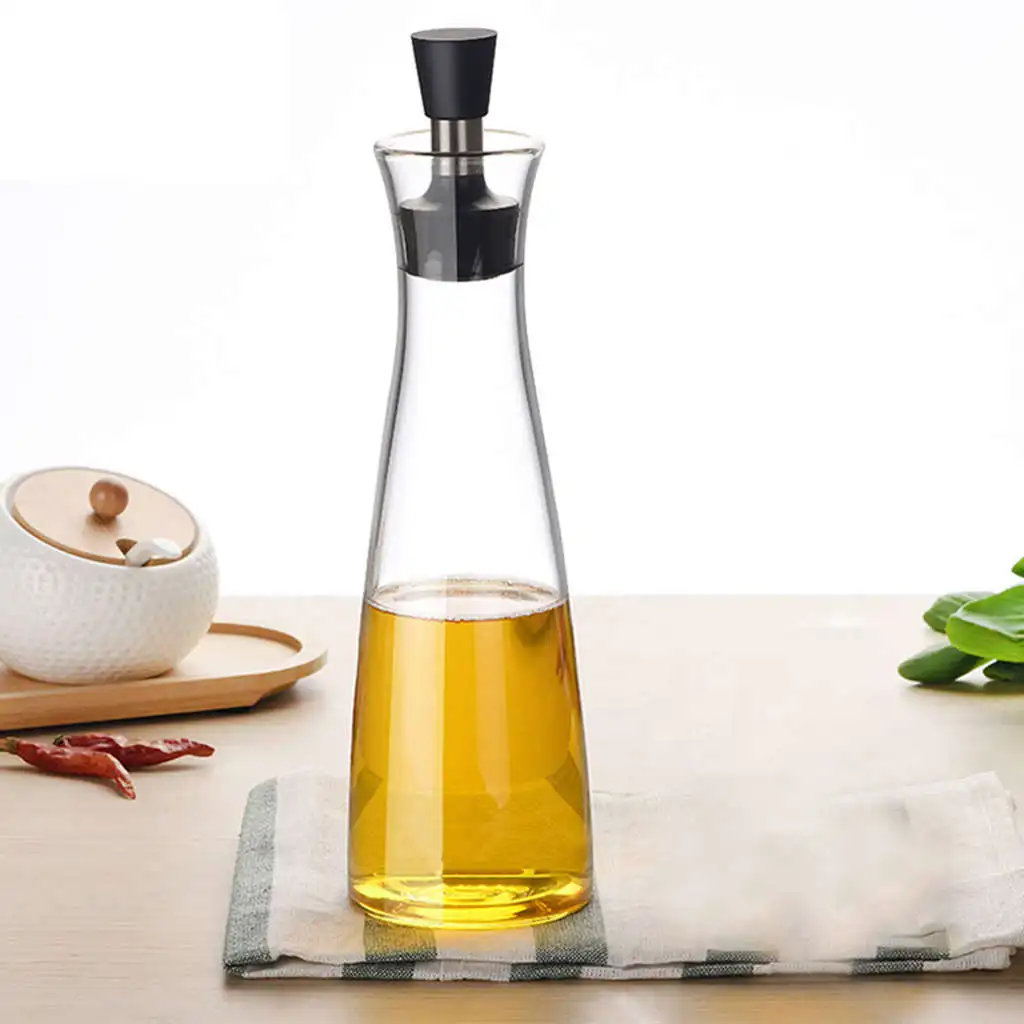 LUDA стекло Cruet диспенсер оливкового масла бутылки соус лодки выливной Носик
