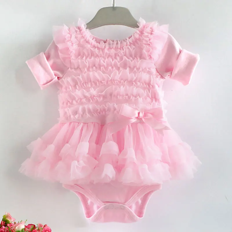 Ha юбка наряды соединенная длинный рукав Сетка рюшами Кружева короткий Тюль