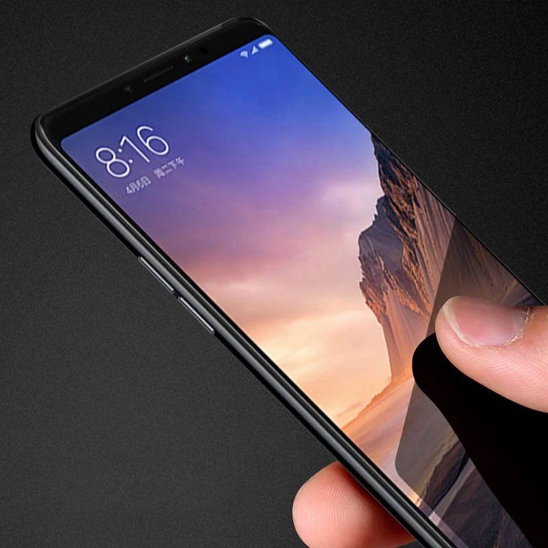 Защитное стекло ocolor для XiaoMi Mi Max 3 сменная пленка переднего экрана простота