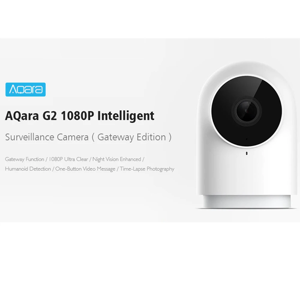 Aqara G2 1080P смарт-камера для шлюза издание Zigbee связь IP Wifi Беспроводная облачная Домашняя безопасность смарт-устройство