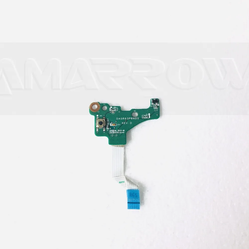 Оригинал для HP Pavilion 15 E TPN Q118 Q117 E064TX плата переключателя питания 6 Pin 720673 001