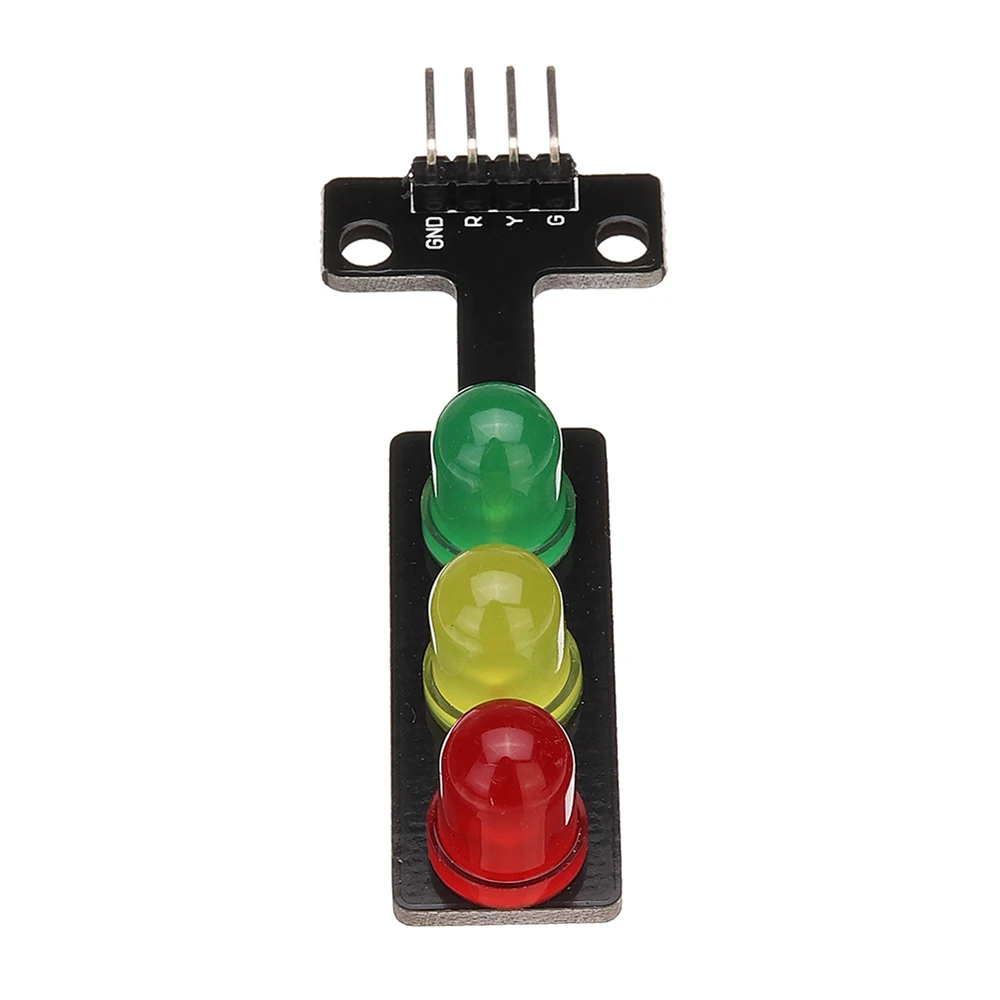 CLAITE 5V LED Traffic Light Display Module Electronic Building Blocks Board For Arduino | Лампы и освещение