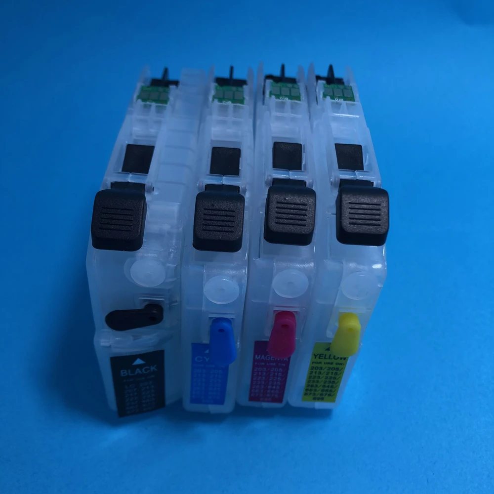 

YOTAT refillable ink cartridge LC203 LC201 for Brother MFC-J460DW MFC-J480DW MFC-J485DW MFC-J680DW MFC-J880DW MFC-J885DW