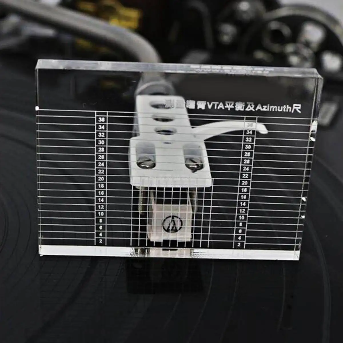 LP Виниловая пластинка измерительный Phono Tonearm VTA/картридж Azimuth линейка