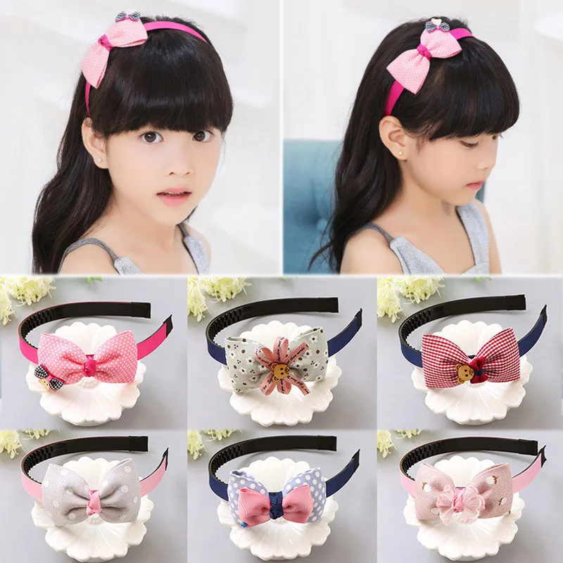 

Lovely Fashion Big Bows Flower 1PC Children Hot Sale Hair Accessories Hairband Headwear Girls Kids Gifts Headband Cute Spot