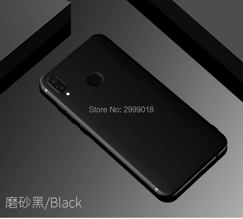 Чехол для Huawei P smart 2019 роскошный мягкий матовый силиконовый бампер TUP полная