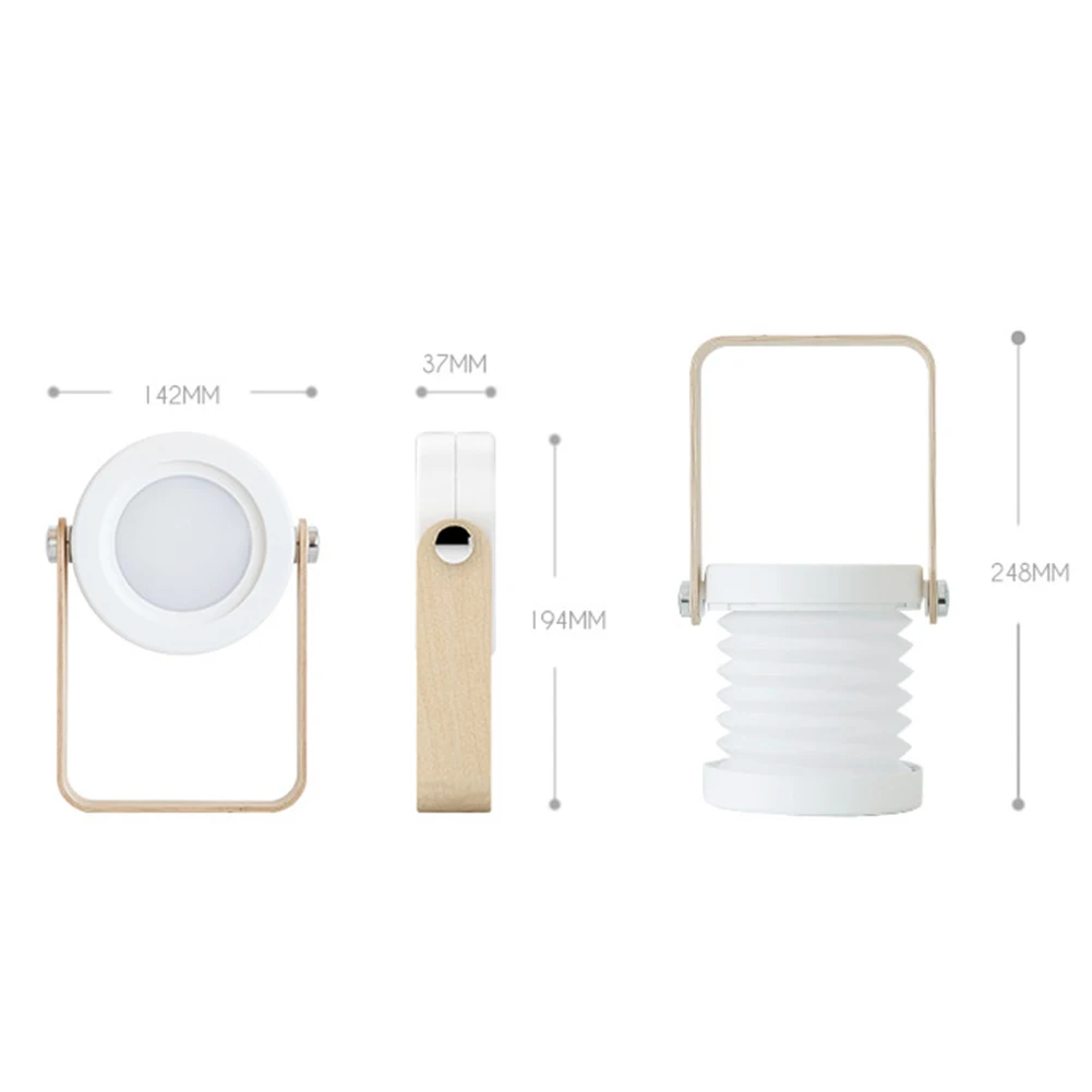 USB светодио дный LED чтение затемнения Кемпинг номер фонари свет зарядки