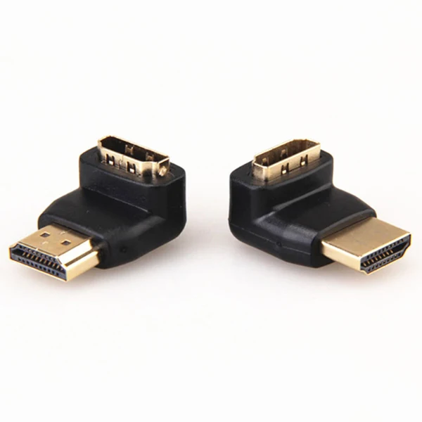 Combo 3D &amp 4K Поддержка HDMI 90 градусов и 270 адаптер Папа-мама (правый угол HDMI) |
