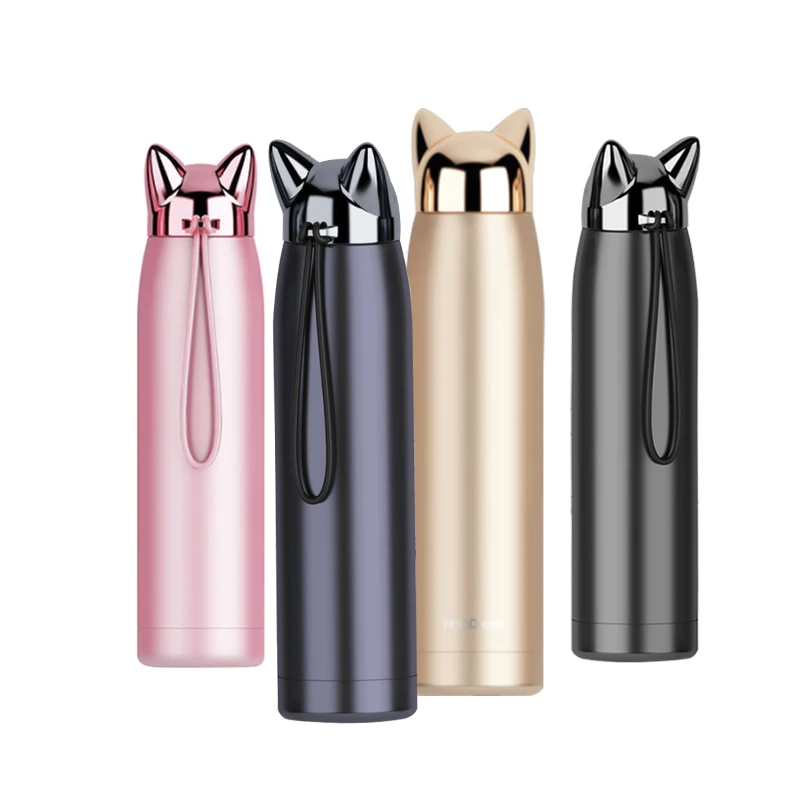 Термос из нержавеющей стали с двойными стенками 320 мл|Вакуумные фляги и термосы| |