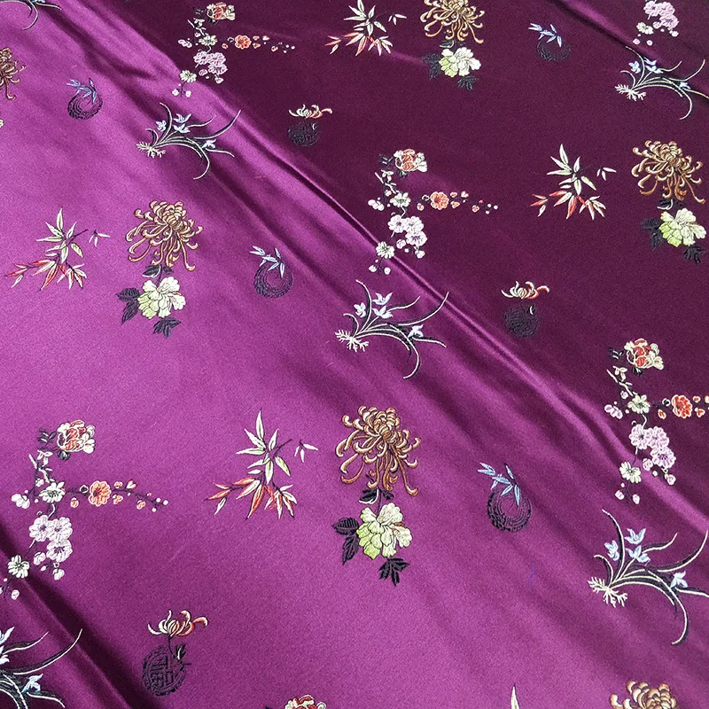 Китайский шелк парчи ткань жаккард Cheongsam Тан костюм свадебное платье подушки