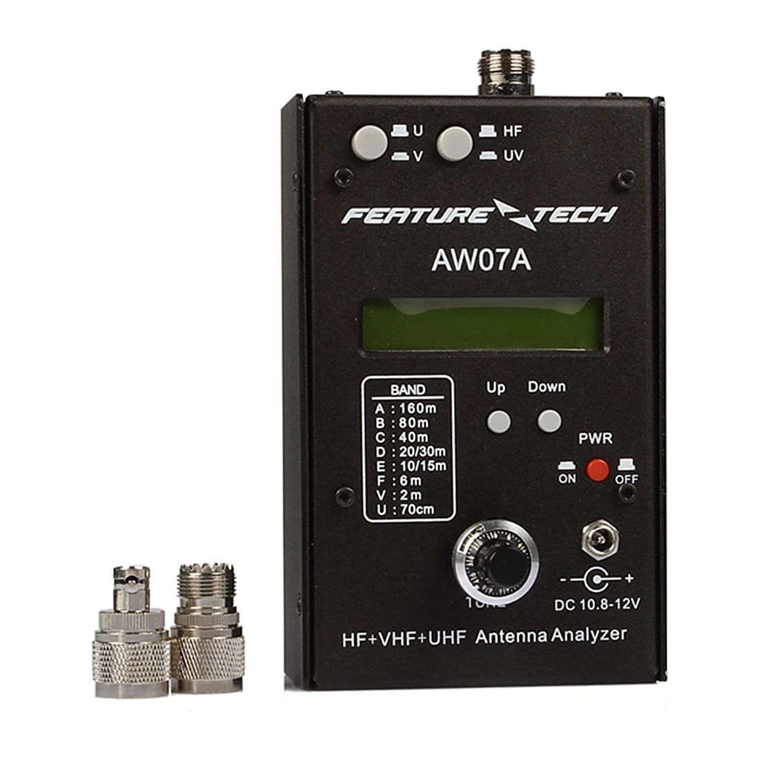 Сделай Сам AW07A HF/VHF/UHF 160 м сопротивление SWR антенна анализатор для Ham радио|Рации| |