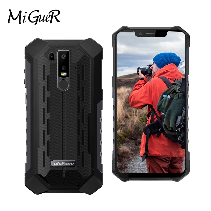 Ulefone Armor 6 IP69K 2 &quotFHD водонепроницаемый мобильный телефон Android 8 1 Helio P60 5000 мАч ГБ + 128
