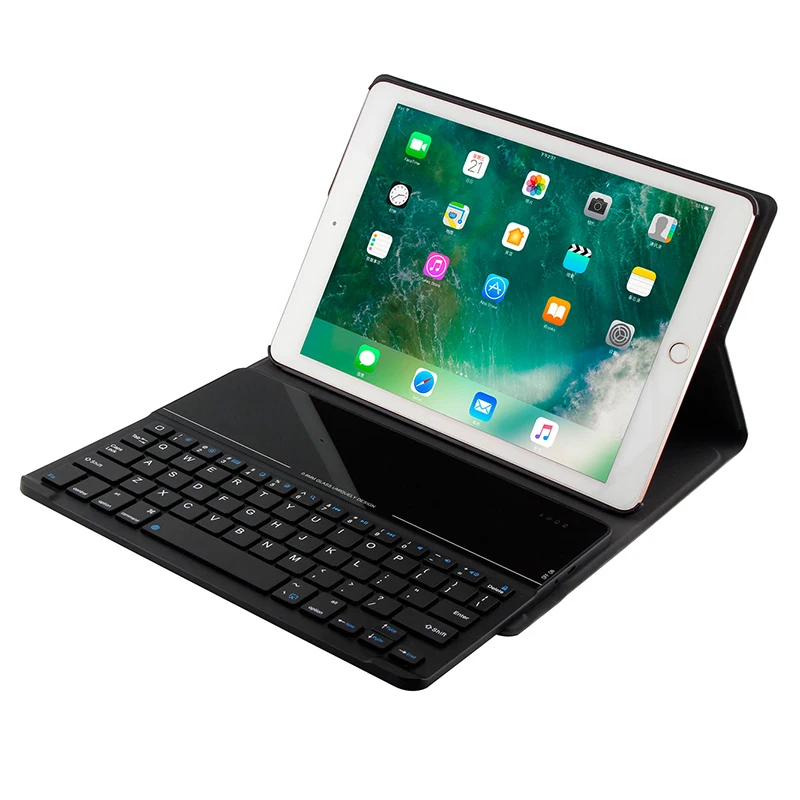 Беспроводной Bluetooth клавиатура для iPad Air 1/Air 2/Pro кожаный чехол планшета 2017 2018 9 7